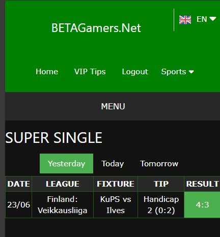 winning bet slips
